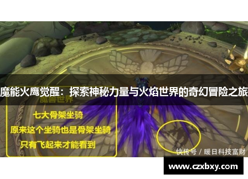 魔能火鹰觉醒：探索神秘力量与火焰世界的奇幻冒险之旅